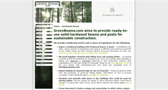 Desktop Screenshot of greenbeams.com